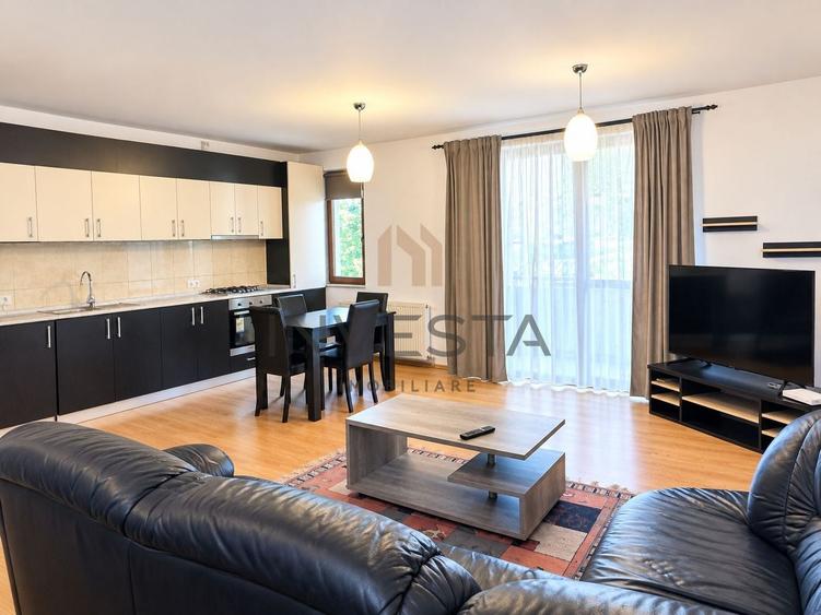 Apartament cu 2 camere semidecomandat, mobilat în Zorilor