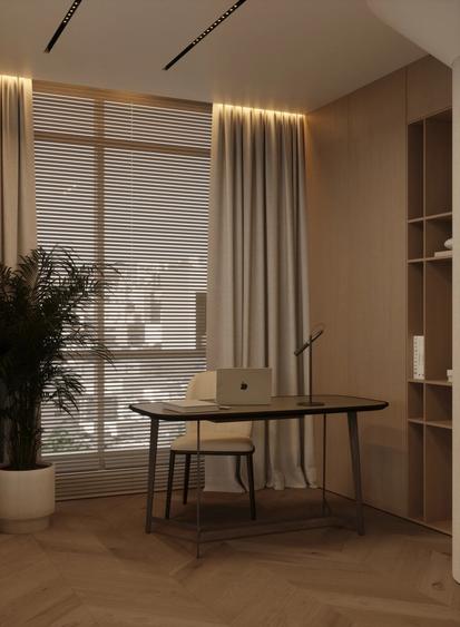 Penthouse cu 4 camere decomandat în Pipera