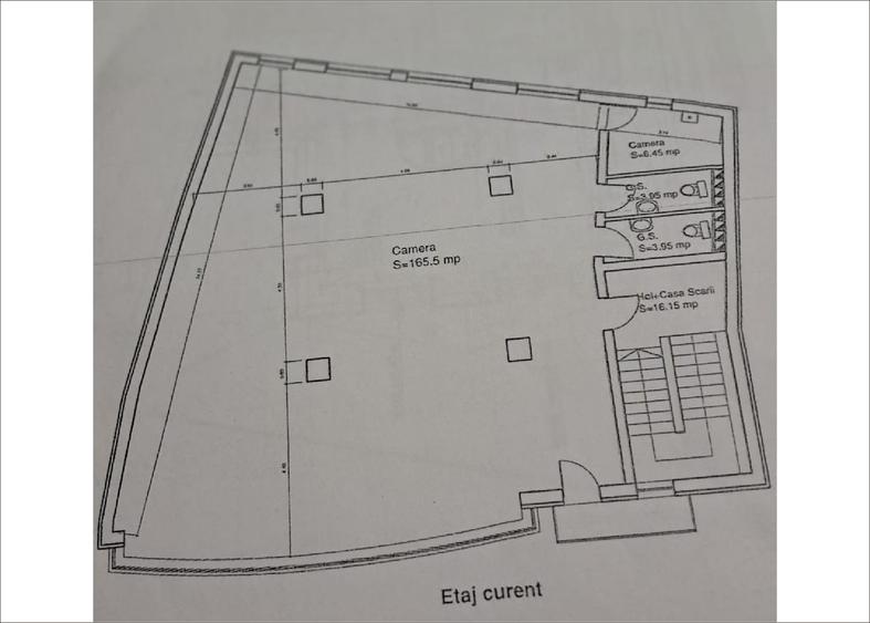 Spațiu comercial, de 870 mp, în Cotroceni