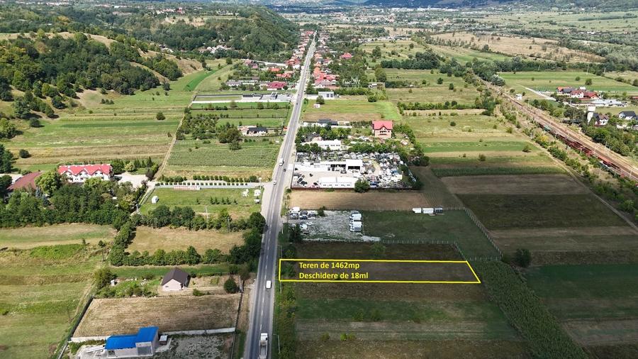 Teren Construcții intravilan de 1462 mp, în Central