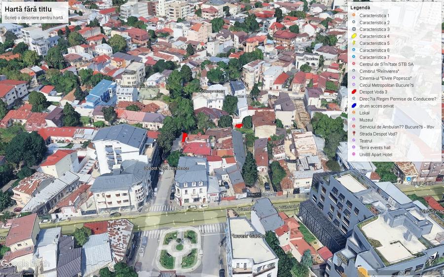 Teren Construcții intravilan de 500 mp, în Ștefan cel Mare