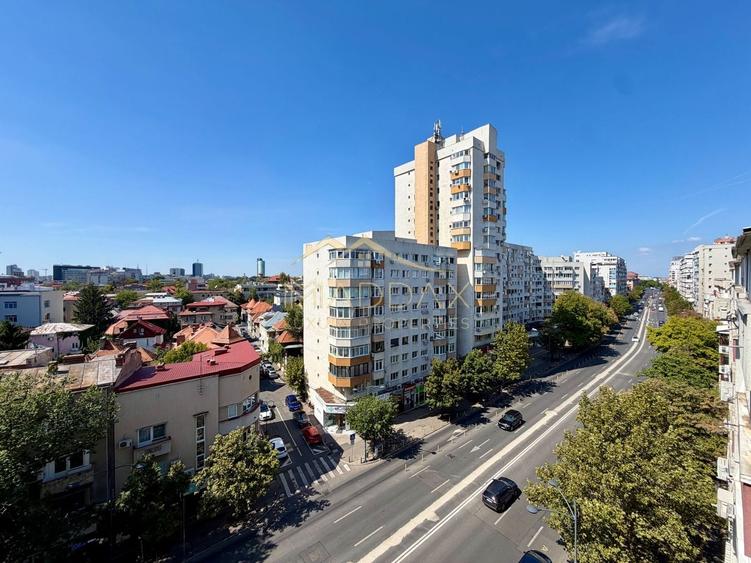 Apartament cu 2 camere semidecomandat, mobilat în Dorobanți