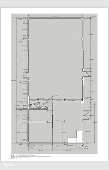 Spațiu comercial, de 365 mp, în Central