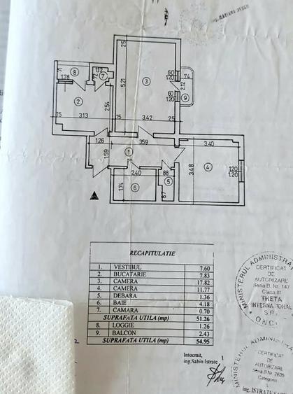 Apartament cu 2 camere decomandat, mobilat în Baicului
