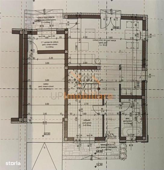 Casă cu 3 camere în Nojorid
