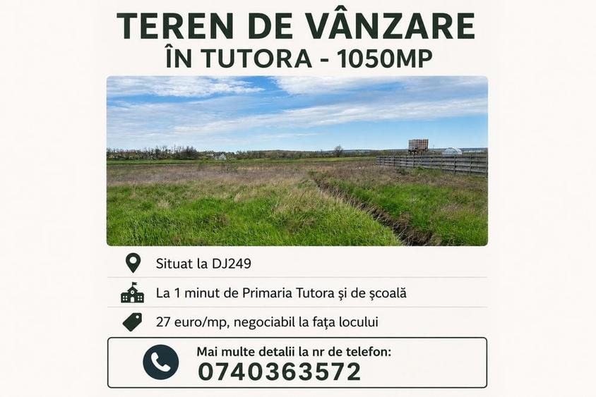 Teren in Tutora, Iasi - 3