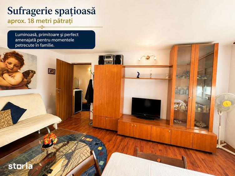 Apartament cu 3 camere decomandat în Cornișa