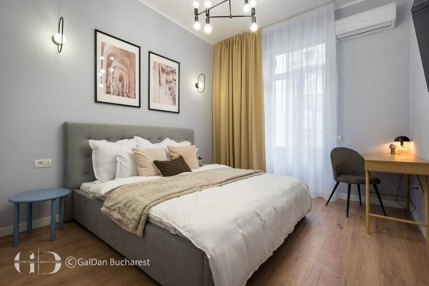 Apartament cu 3 camere, mobilat în P-ța Universității