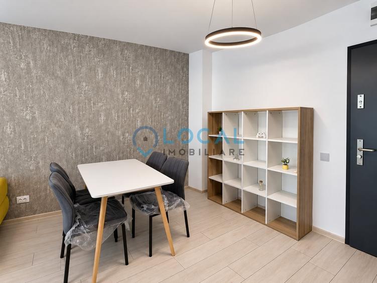 Apartament cu 2 camere semidecomandat, mobilat în Mărăști