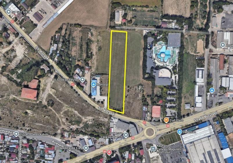 Teren de 10000 mp, în Borcea