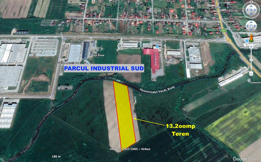 Teren Construcții extravilan de 13200 mp, în Sud