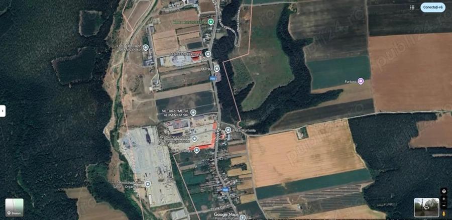 Teren de 280000 mp, în Central