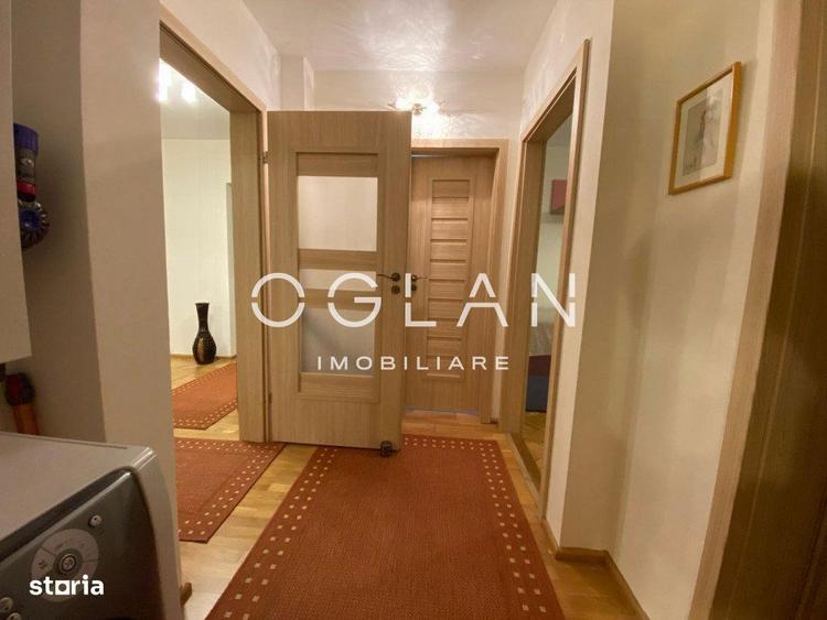 Apartament cu 4 camere, mobilat în Central