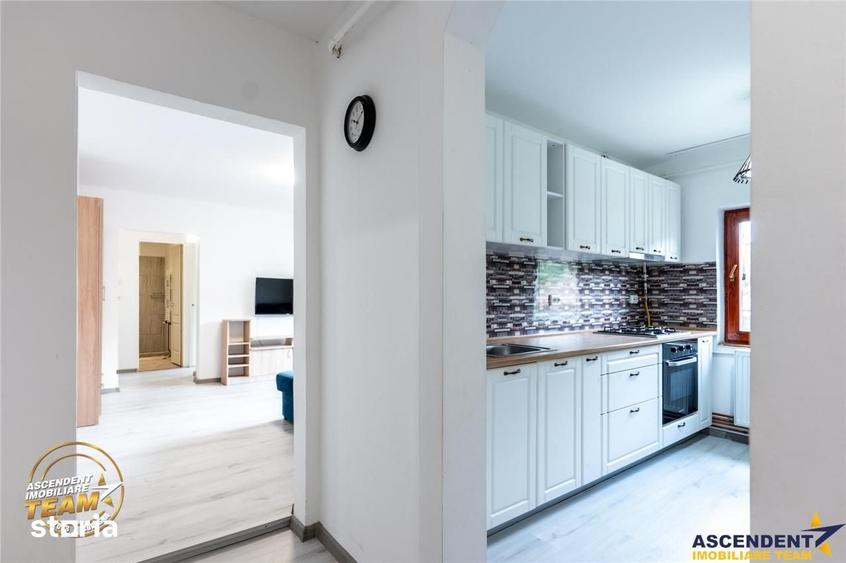 Apartament cu 2 camere semidecomandat în Nord