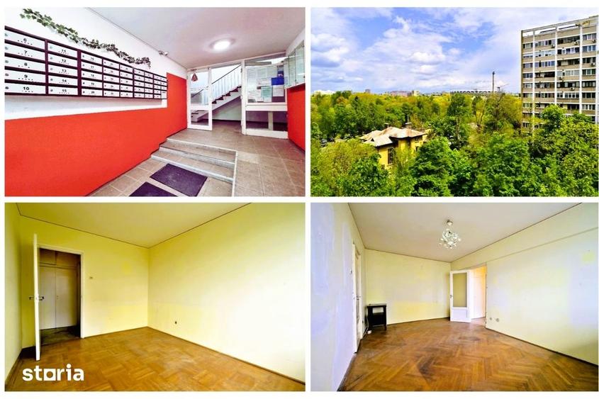 Apartament cu 2 camere semidecomandat în Basarabia