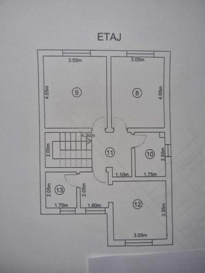 Casă cu 4 camere în Șura Mică