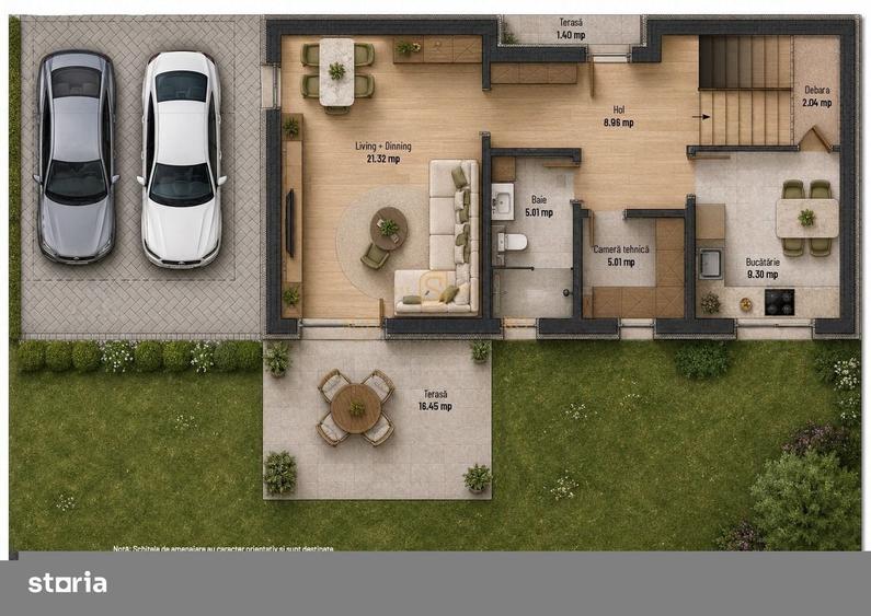 Vila individuala | Ansamblu privat cu piscina Bragadiru-Independentei - 15