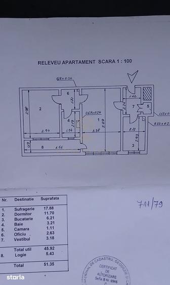 Apartament cu 2 camere semidecomandat în Drumul Taberei — fotografia 1