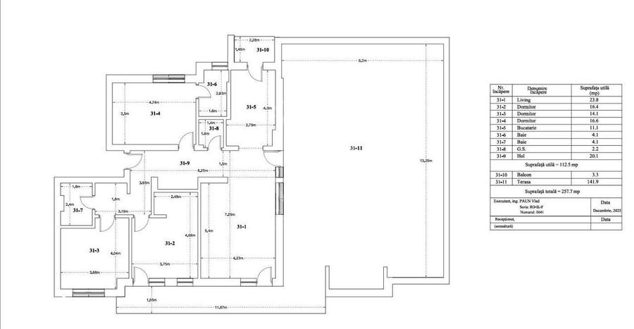 Apartament 4 camere cu Terasa 142mp-Finalizat-Theodor Pallady - 1