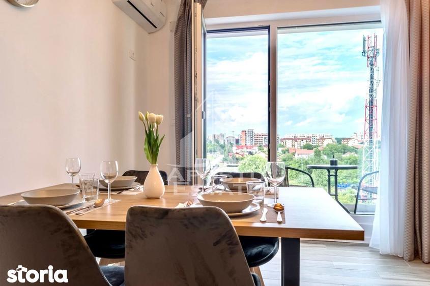 Apartament cu 2 camere decomandat, mobilat în Torontalului