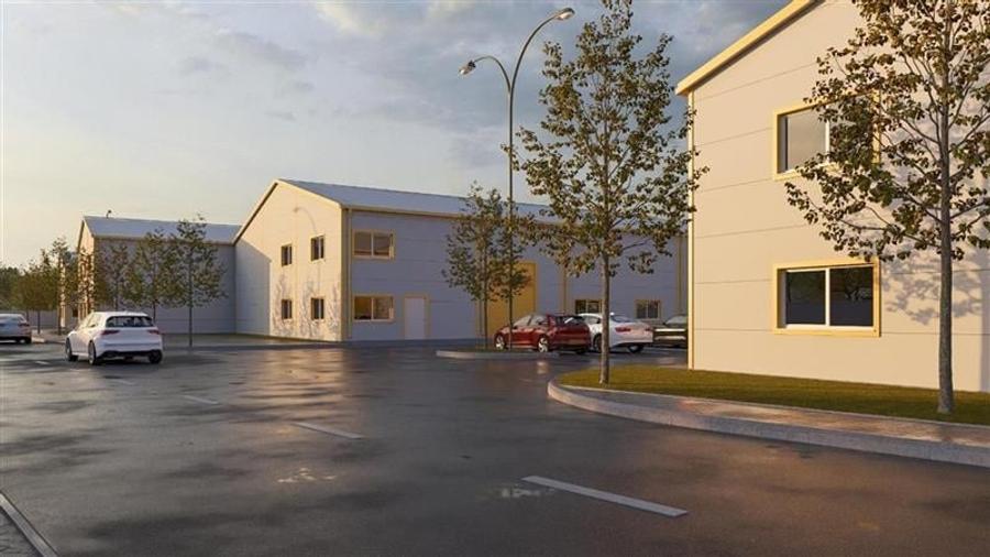 Spațiu industrial, de 550 mp, în Sinești