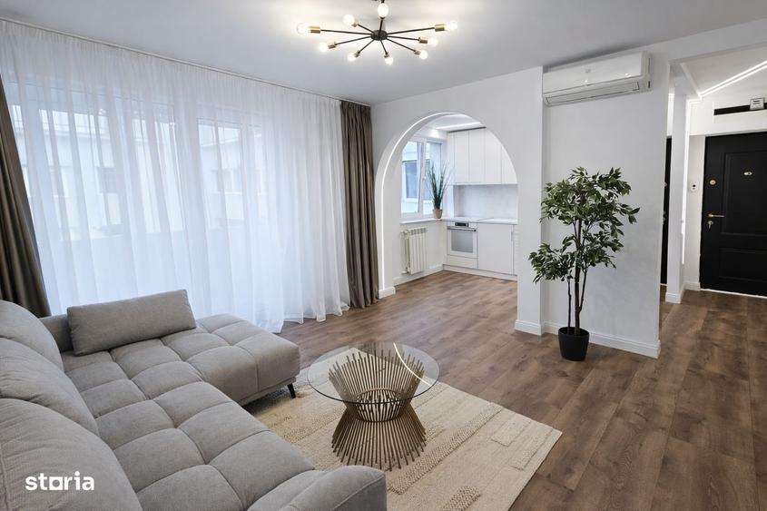 Apartament cu 2 camere, mobilat în Amzei