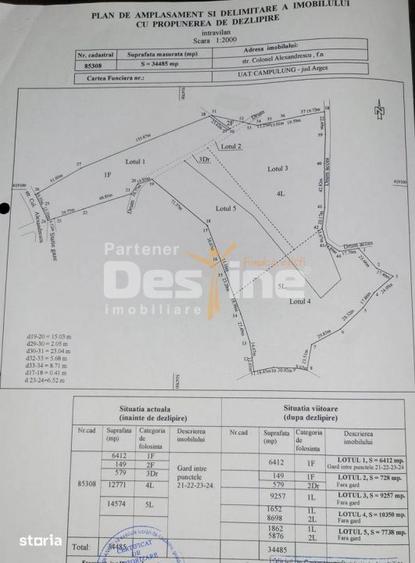 Teren de 34485 mp, în Autogară