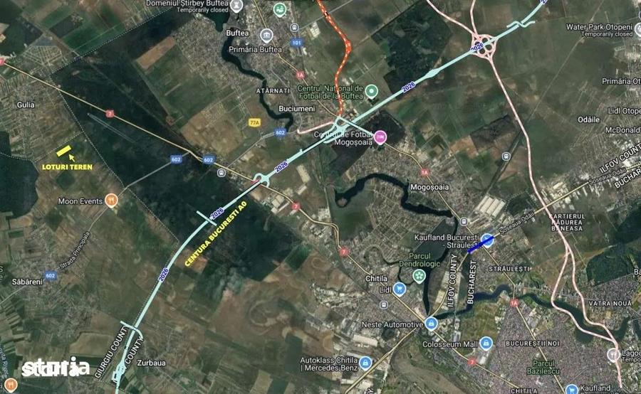 Teren Construcții intravilan de 400 mp, în Săbăreni