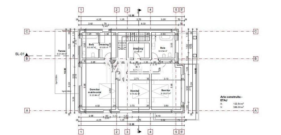 Casă cu 5 camere cu Teren 650 Mp în Exterior Vest