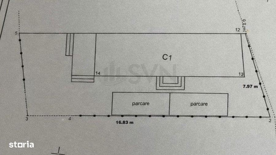 Casă cu 4 camere cu Teren 150 Mp în Tei