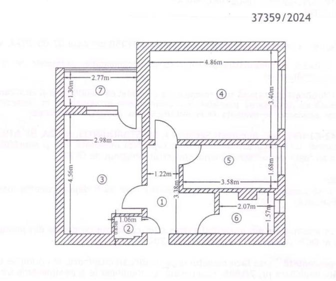 Apartament cu 2 camere decomandat în Berceni