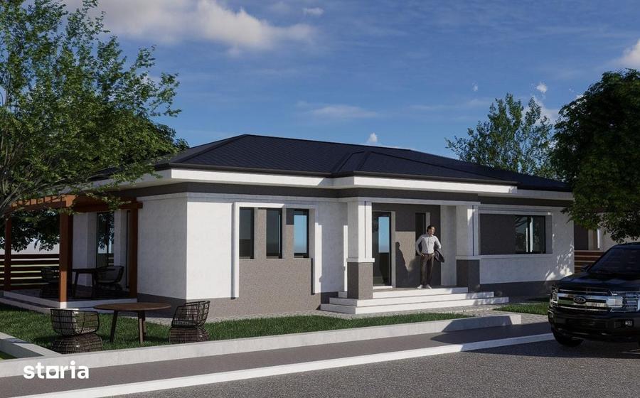 Casă cu 4 camere cu Teren 600 Mp în Clinceni