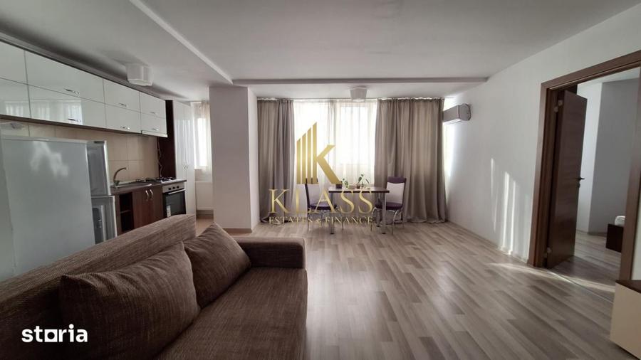 Apartament cu 2 camere semidecomandat, mobilat în Fundeni