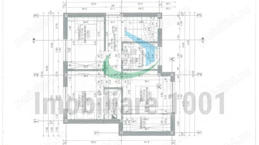 Tautii Magheraus, casa 4 camere, suprafata utila 126 mp, teren 900 mp, constructie noua - 2