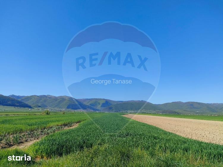 Panorama deasupra lumii Teren de poveste Gura Raului, zona Peste Grui