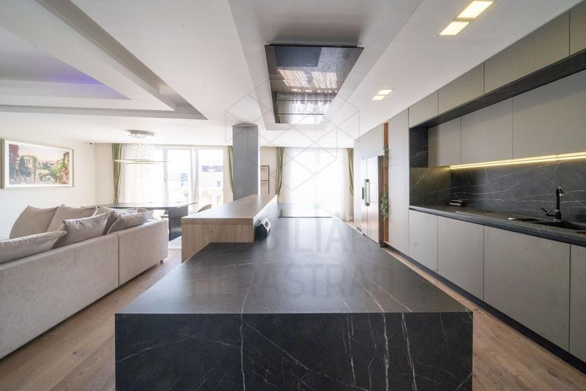 Apartament cu 5 camere decomandat, mobilat în Herăstrău — fotografia 3