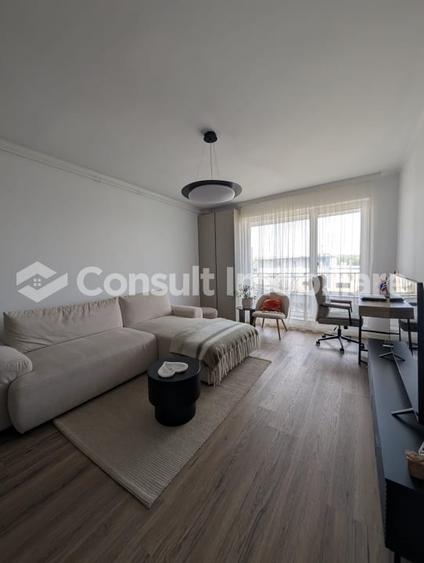 Apartament cu 2 camere semidecomandat, mobilat în Între Lacuri