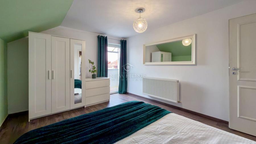 Apartament cu 3 camere semidecomandat, mobilat în Borhanci