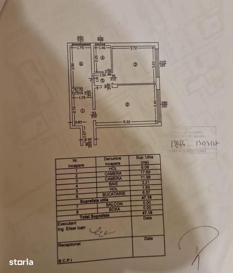 Apartament cu 2 camere în Copou