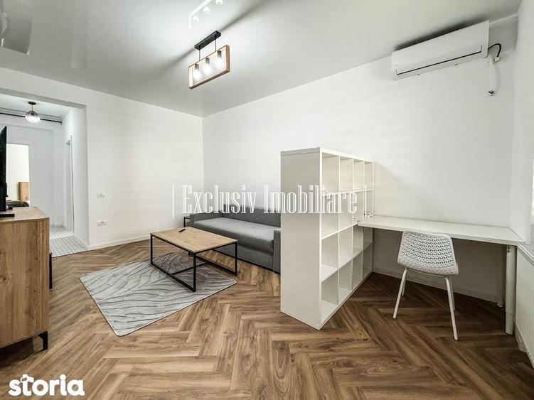 Apartament cu 2 camere decomandat, mobilat în Central