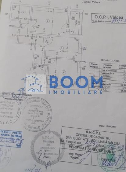 Apartament cu 2 camere în Nord
