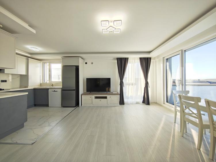 Apartament cu 2 camere decomandat, mobilat în Theodor Pallady
