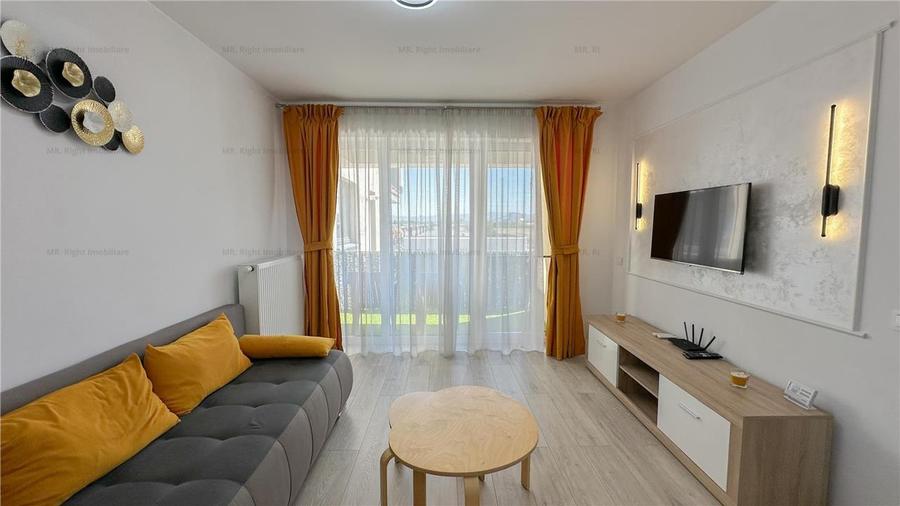 Apartament cu 2 camere decomandat, mobilat în Tractorul
