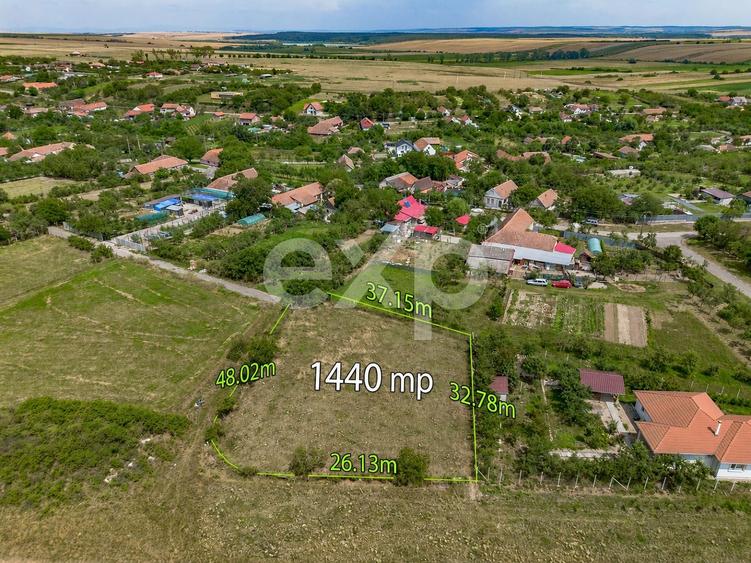 Teren Construcții intravilan de 1440 mp, în Murani