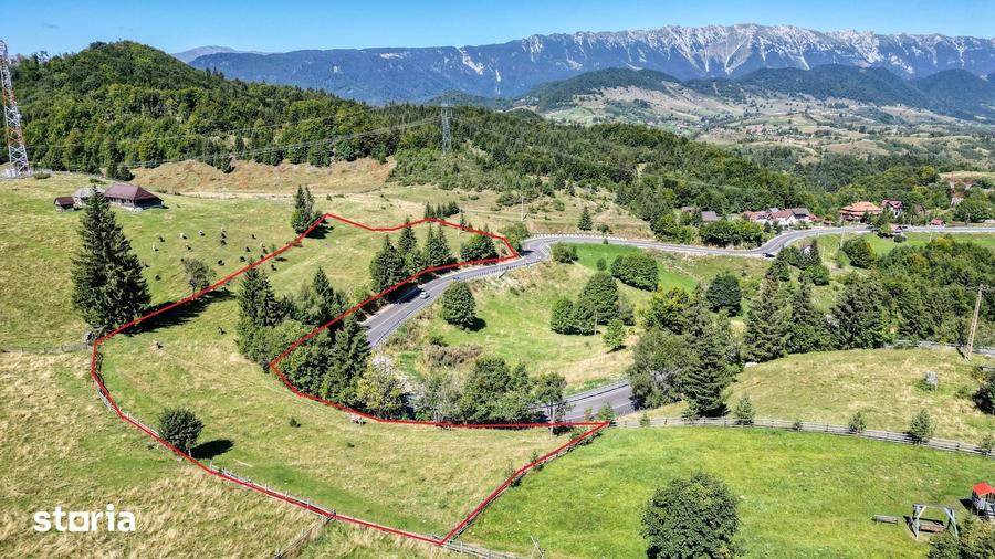 Teren de 8700 mp, în Fundata