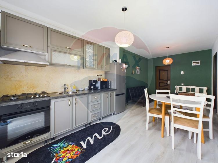 Apartament cu 2 camere, mobilat în Sânpetru