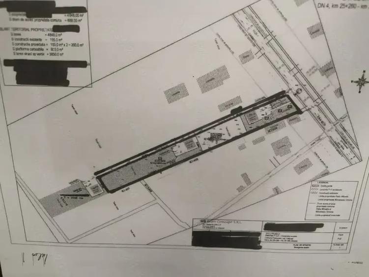 Teren si casa de locuit cu dependinte si garaj de vanzare Frumusani - 1