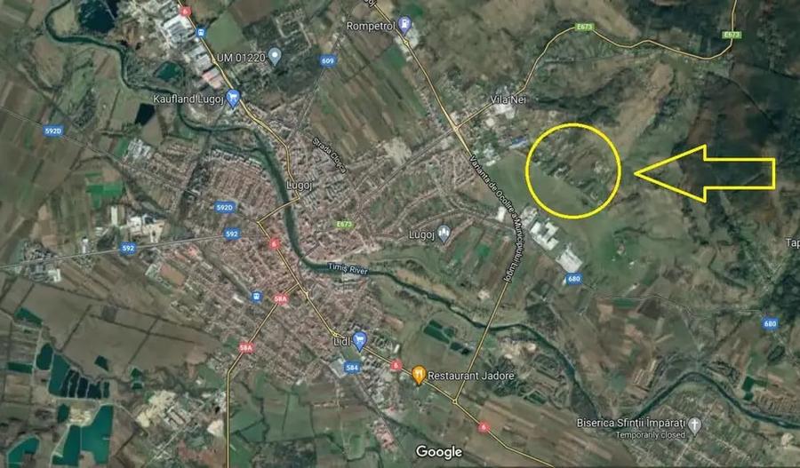 Teren de 6983 mp, în Sud