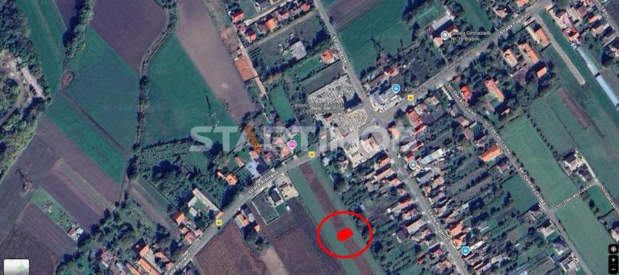 Teren Construcții intravilan de 863 mp, în Central