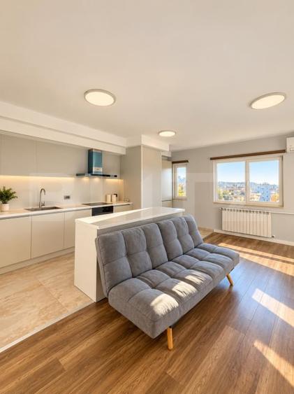 Apartament cu 2 camere semidecomandat, mobilat în Zorilor